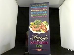 Rezept Kalender 1980.