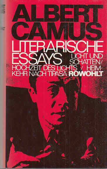 Albert camus essays