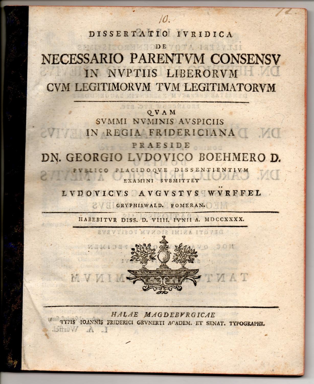 Cum essem parvulus dissertation