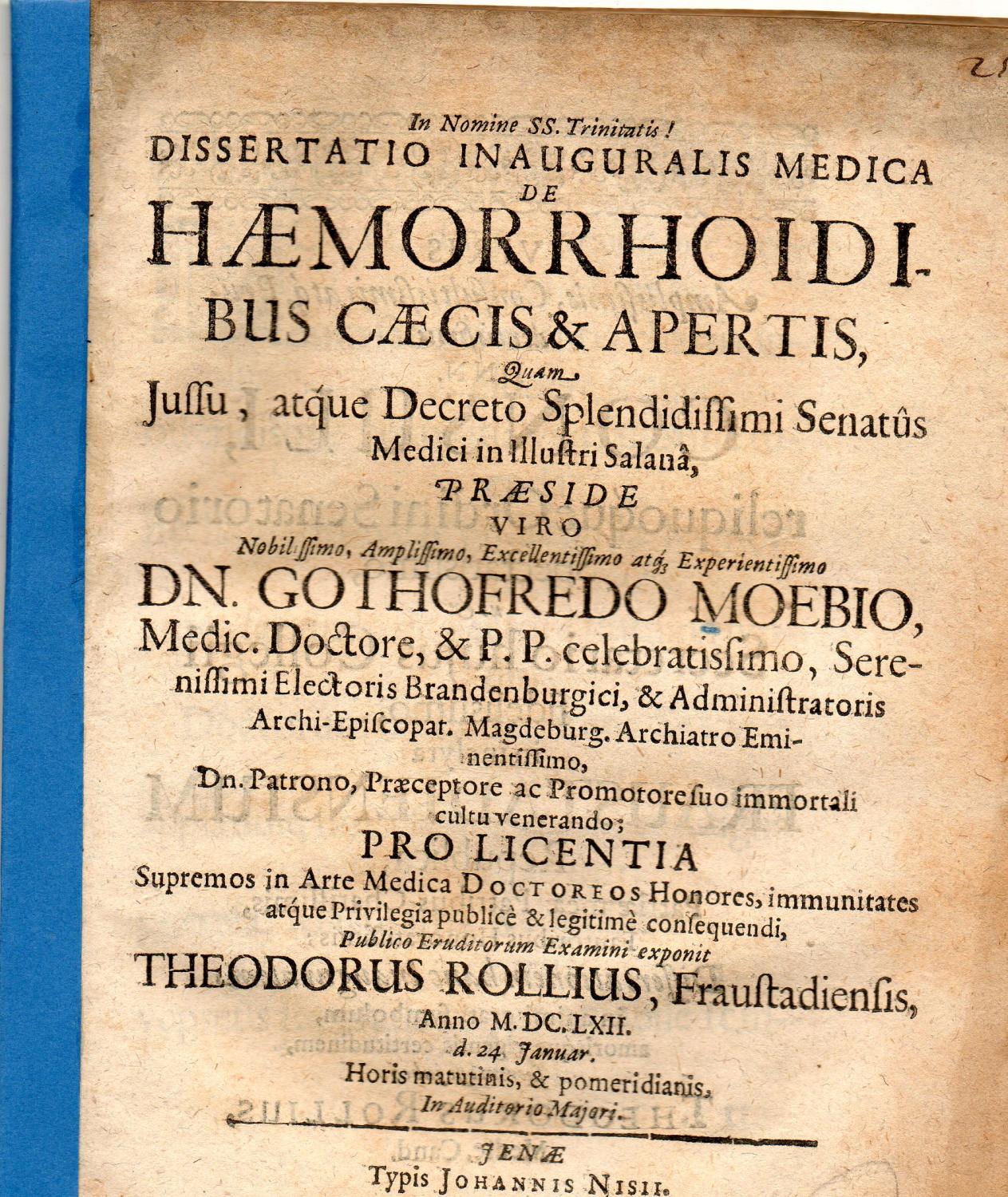 Dissertation jena 1668