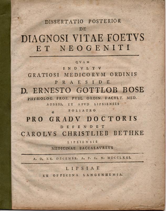 Die medizinische dissertation wikibooks