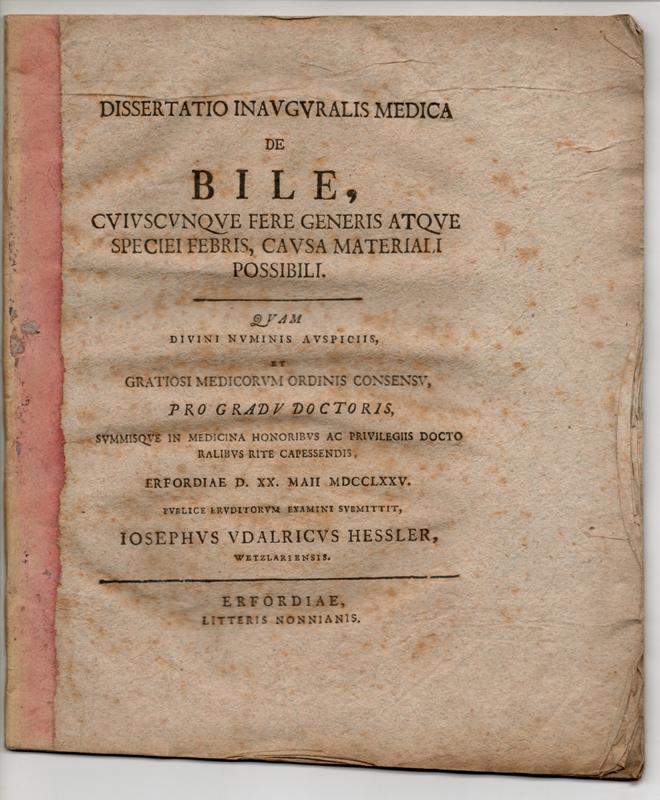 Die medizinische dissertation wikibooks