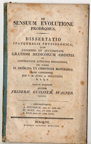 Dissertation is prodromus