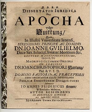 Beatrice venohr jena dissertation