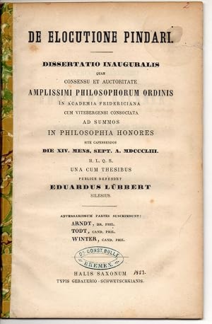 Dissertation publishers germany