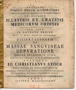 Die medizinische dissertation wikibooks