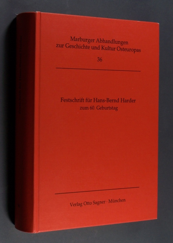 Festschrift Fur Hans-Bernd Harder: Zum 60. Geburtstag: 36 (Osteuropastudien der Hochschule Des Landes Hessen)