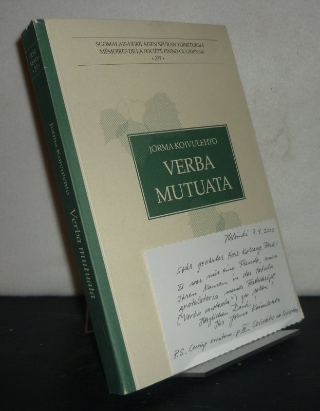 Verba mutuata: Quae vestigia antiquissimi cum Germanis aliisque Indo-Europaeis contactus in linguis Fennicis reliquerint (Mémoires de la Société Finno-Ougrienne)