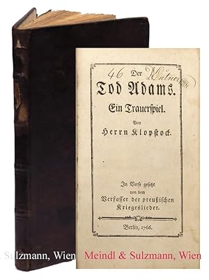 Der Tod Adams. Ein Trauerspiel. In Verse gesetzt von dem Verfasser der preussischen Kriegeslieder...