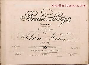 Brüder Lustig. Walzer (im Ländler-Style) für das Pianoforte. 155tes Werk.