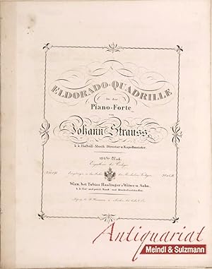 Eldorado-Quadrille für das Piano-Forte. 194tes Werk.