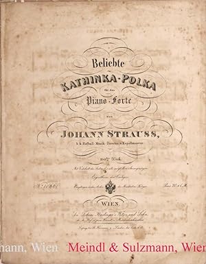 Beliebte Kathinka-Polka für das Piano-Forte. 210tes Werk.