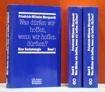 Was dürfen wir hoffen, wenn wir hoffen dürften?, in 3 Bdn., Bd.1