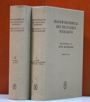 Handwörterbuch des deutschen Märchens. 2 Bände (mehr nicht erschienen) Herausgegeben unter besond...