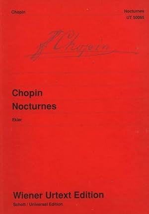 Nocturnes. Nach den Autographen, Abschriften und Originalausgaben herausgegeben und mit Fingersät...