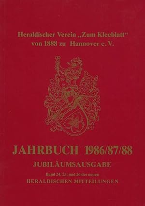 Jahrbuch 1986/87/88. Jubiläumsausgabe. Band 24, 25 und 26 der neuen Heraldischen Mitteilungen.