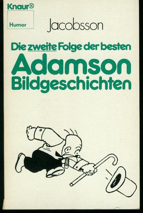 Die besten ADAMSON Bildgeschichten II. - Jacobsson, Oscar und Ulrich W. Ramseyer