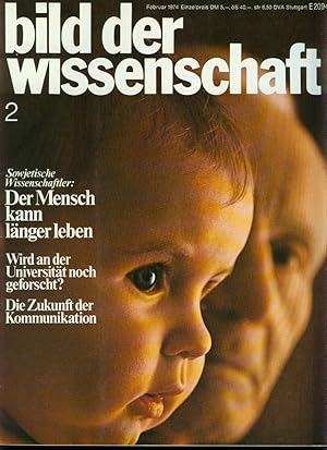 Bild der Wissenschaft - Jahrgang 1974 - Hefte 2-12, ohne Jahrgangsverzeichnis