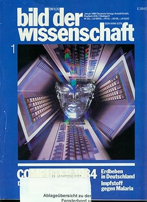 Bild der Wissenschaft - Jahrgang 1984 - Hefte 1-12 - komplett, ohne Jahrgangsverzeichnis