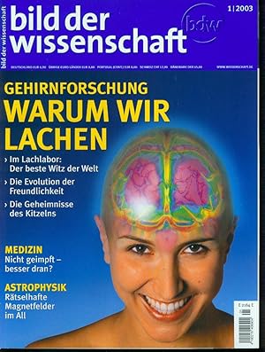 Bild der Wissenschaft - Jahrgang 2003 - Hefte 1-12 komplett, ohne Jahrgangsverzeichnis