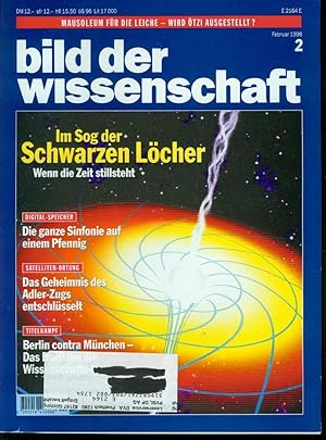 Bild der Wissenschaft - Jahrgang 1998 - Hefte 2-8 und 10-12 - ohne Jahrgangsverzeichnis