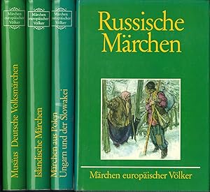 Märchen europäischer Völker - 4 Bände (4 BÜCHER)