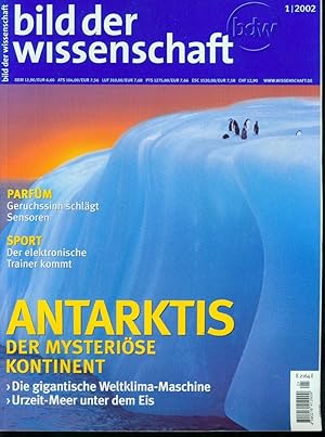 Bild der Wissenschaft - Jahrgang 2002 - Hefte 1-12 komplett, ohne Jahrgangsverzeichnis