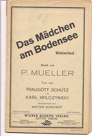 Salon-Orchester - Das Mädchen vom Bodensee - Walzerlied