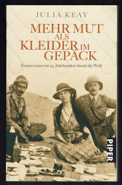 Eine geschiedene Frau mit Gepäck datiert