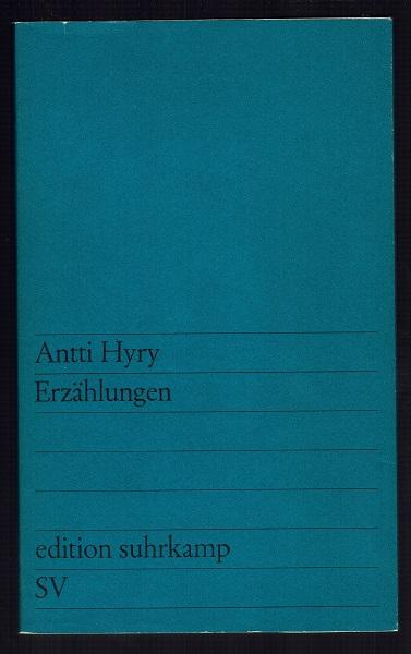 Erzählungen. Aus dem Finnischen übersetzt von Manfred Peter Hein