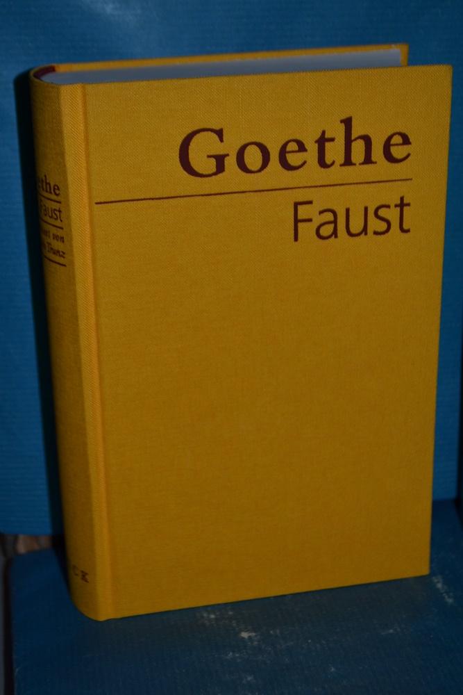 Faust : der Tragödie erster und zweiter Teil, Urfaust Goethe. Hrsg. und kommentiert von Erich Trunz - Goethe, Johann Wolfgang von und Erich Trunz