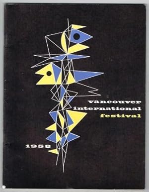 First Annual Vancouver International Festival 1958; Souvenir Program