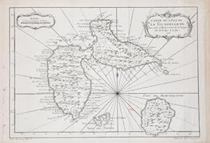 Carte de l?Isle de la Guadeloupe