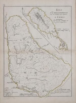 Isle St. Christophle une des antilles aux anlois