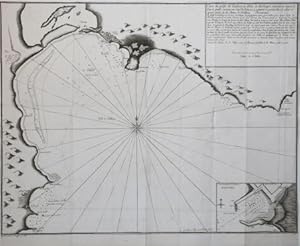 Carte du golfe de Caillery en l'Ilse de Sardaigne.