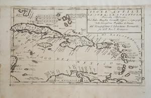 Isole Antilli, La Cuba, e La Spagnuola, Descritte e Dedicate?All'Illistrissimo S. Sebastiano Bern...