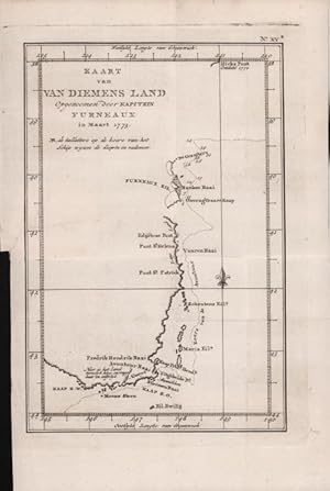 Kaart van Van Diemens Land