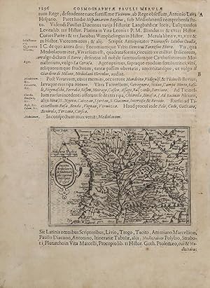 Ducatus Mediolanensis finitimarumque regionu Descriptio