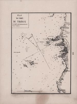 Plan du Port de Trapani