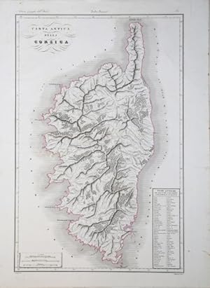 Carta Antica dell Corsica