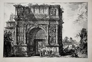 Veduta dell'Arco di Benevento nel Regno di Napoli
