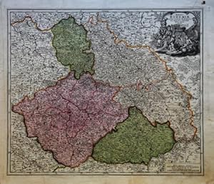 Regni Bohemiae Ducatus Silesiae, Marchionatus Moraviae et Lusatiae Tabula Generalis