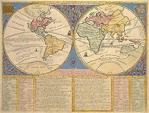 Mapmonde ou Description Generale du Globe Terrestre