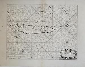 Coste Maritime dell Isola di Candia con tutte le Baye e Porti di essa e dell Isole là circonvicine