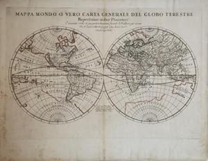 Mappa Mondo o vero Carta Generale del Globo Terrestre