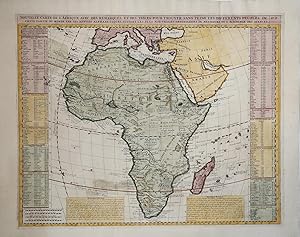 Nouvelle Carte de l'Afrique Avec des remaques et des table puor trouver sans peine les differents...