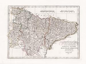 La Provincia di Soria? e le Provincie di Giupuzcoa Navarra Aragona e Catalogna