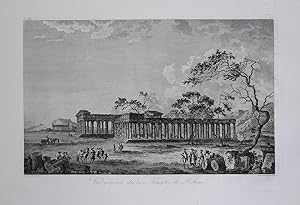 Vue générale des trois Temples de Pestum