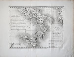 Carte de l'Italie Meridionale er de la Sicile ancienne