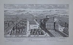 Veduta e prospettiva del Giardino dell' Ecc:mo Sig Principe Borghese fuori di Porta Pinciana